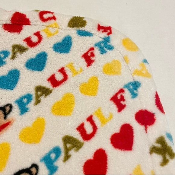 Paul Frank Small Paul Multicolor Patterned Baby Blanket 37” x 29” - Picture 6 of 16